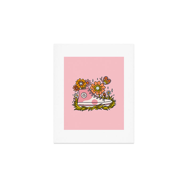 Libra Sneaker Art Print Gallery Image 1