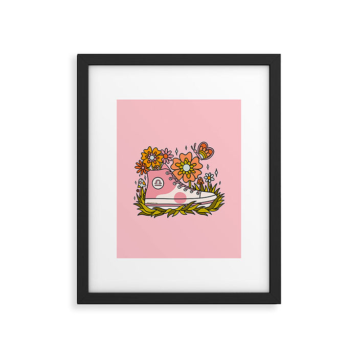 Libra Sneaker Framed Art Print Gallery Image 1