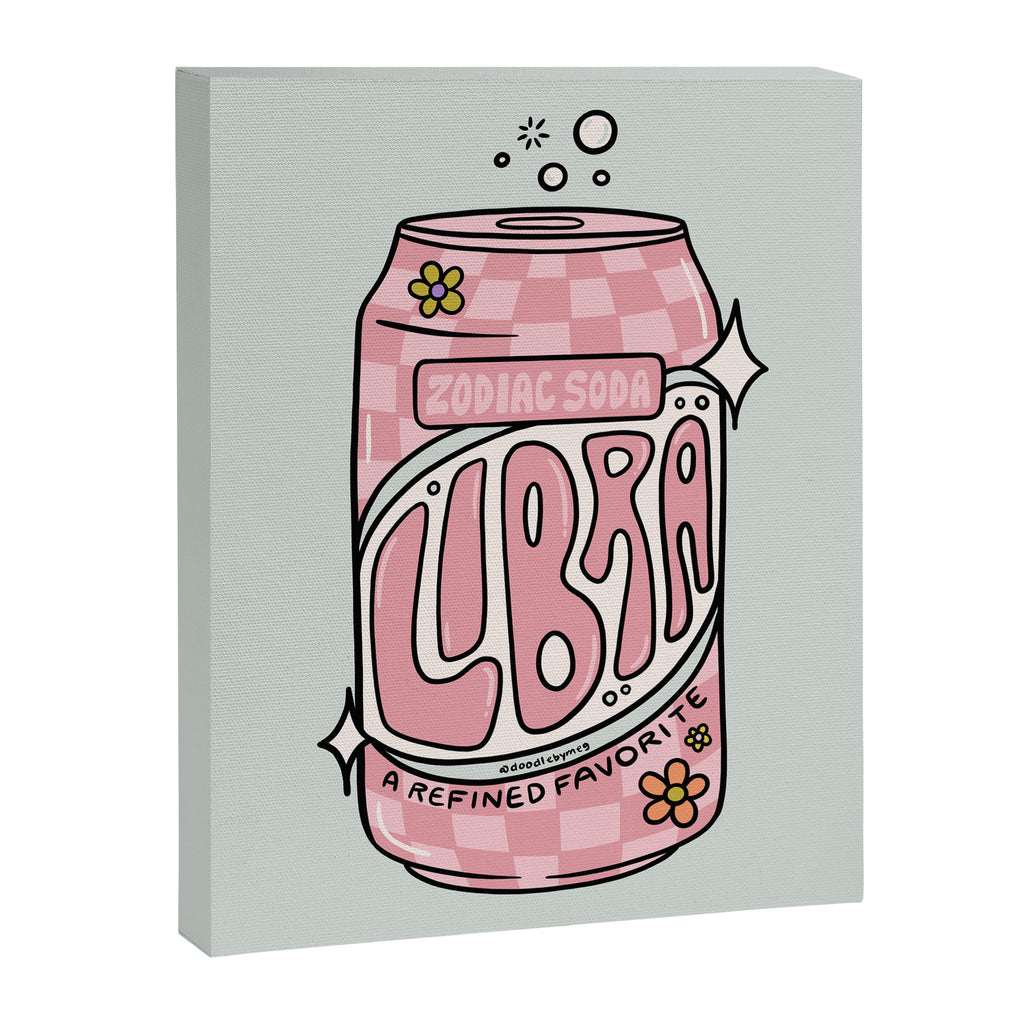 Libra Soda Canvas Print Gallery Image 6