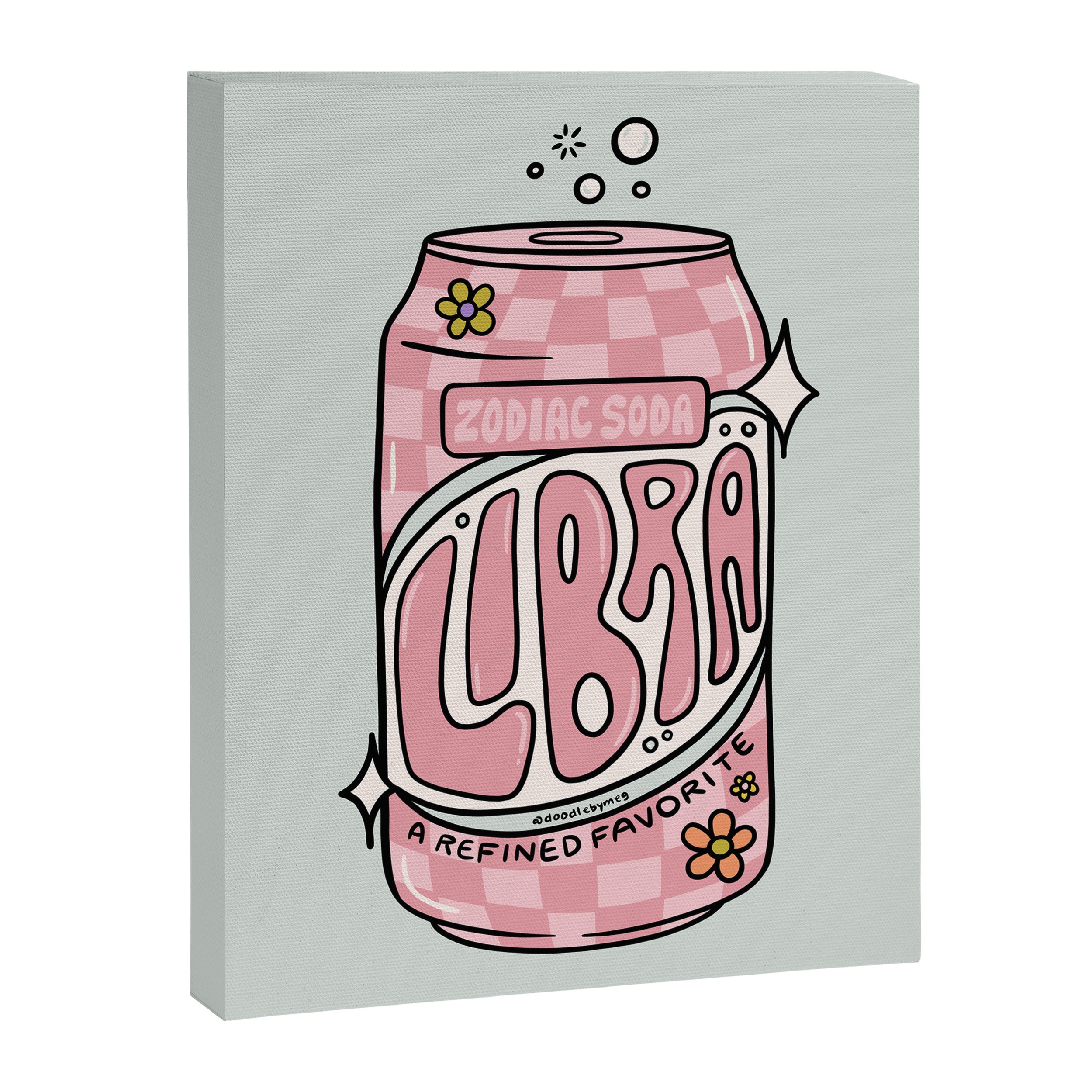 Libra Soda Canvas Print Gallery Image 6