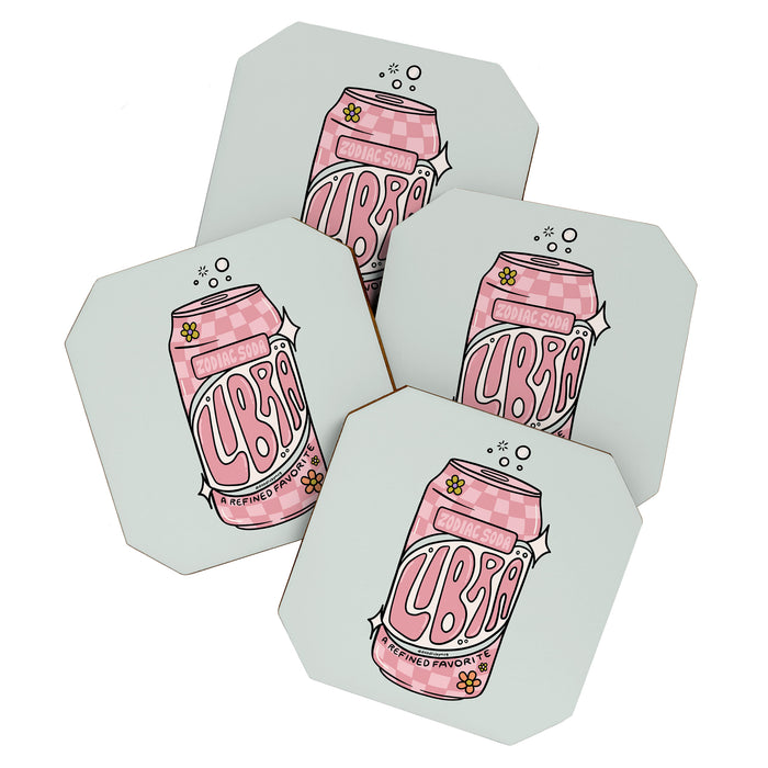 Libra Soda Coaster Gallery Image 1