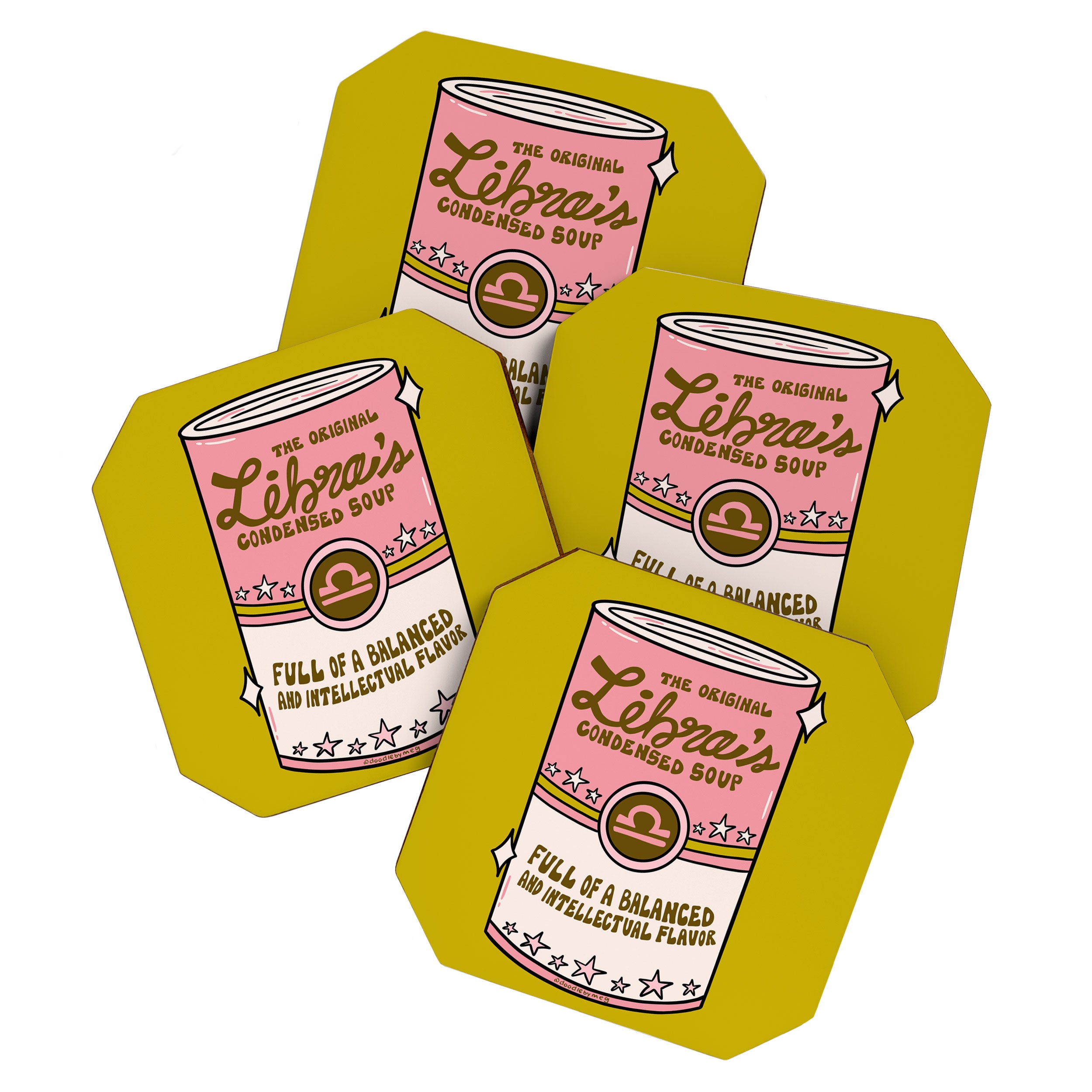 Libra Soup Coaster Gallery Image 1