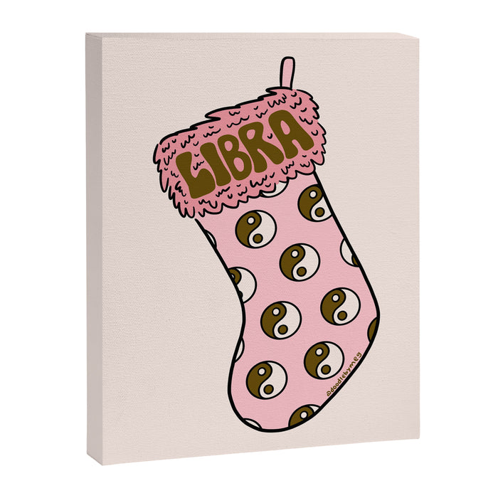 Libra Stocking Canvas Print Gallery Image 1