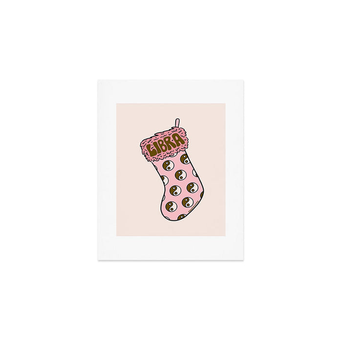 Libra Stocking Art Print Gallery Image 1