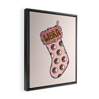 Libra Stocking Framed Canvas Print Gallery Image 2