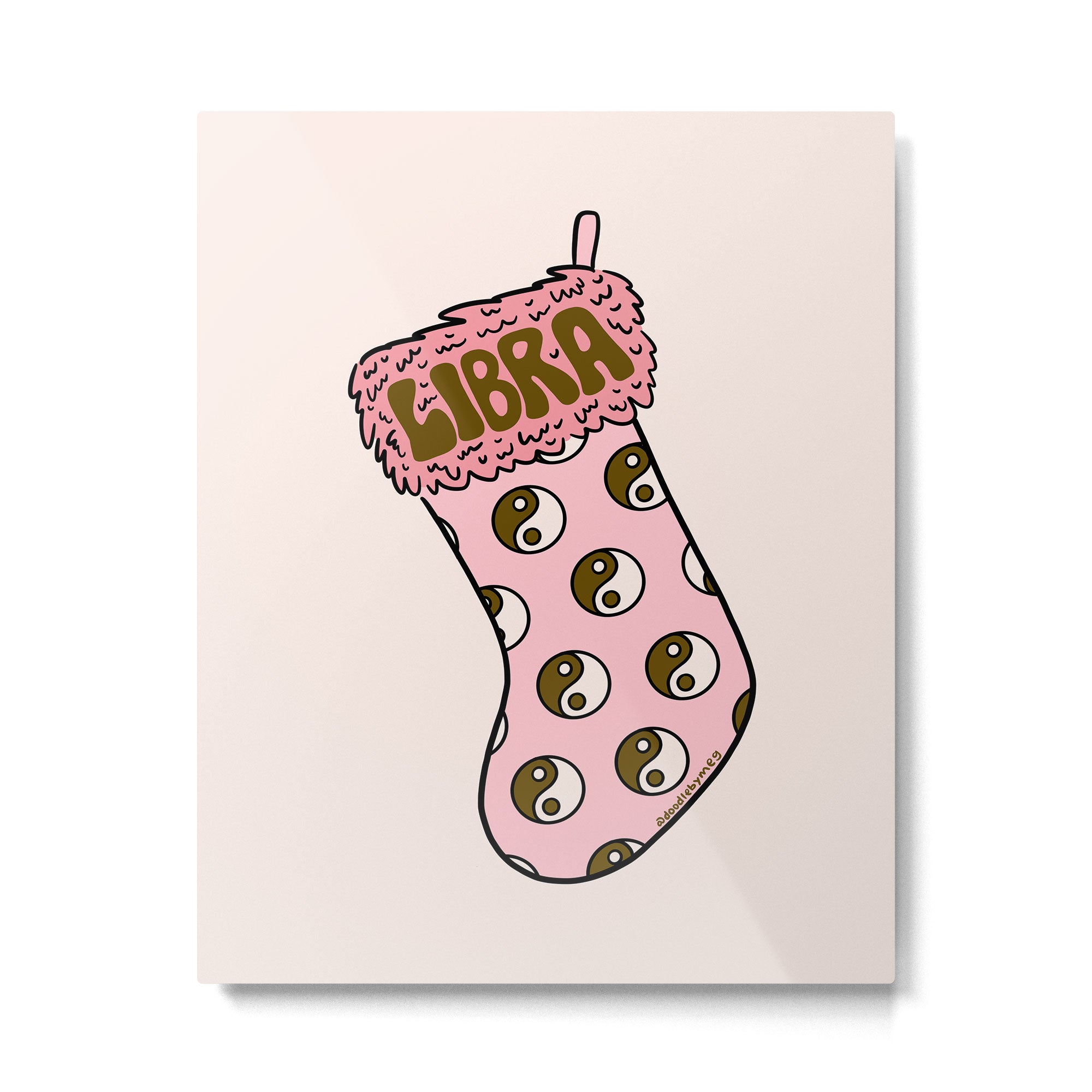 Libra Stocking Metal Print Gallery Image 6