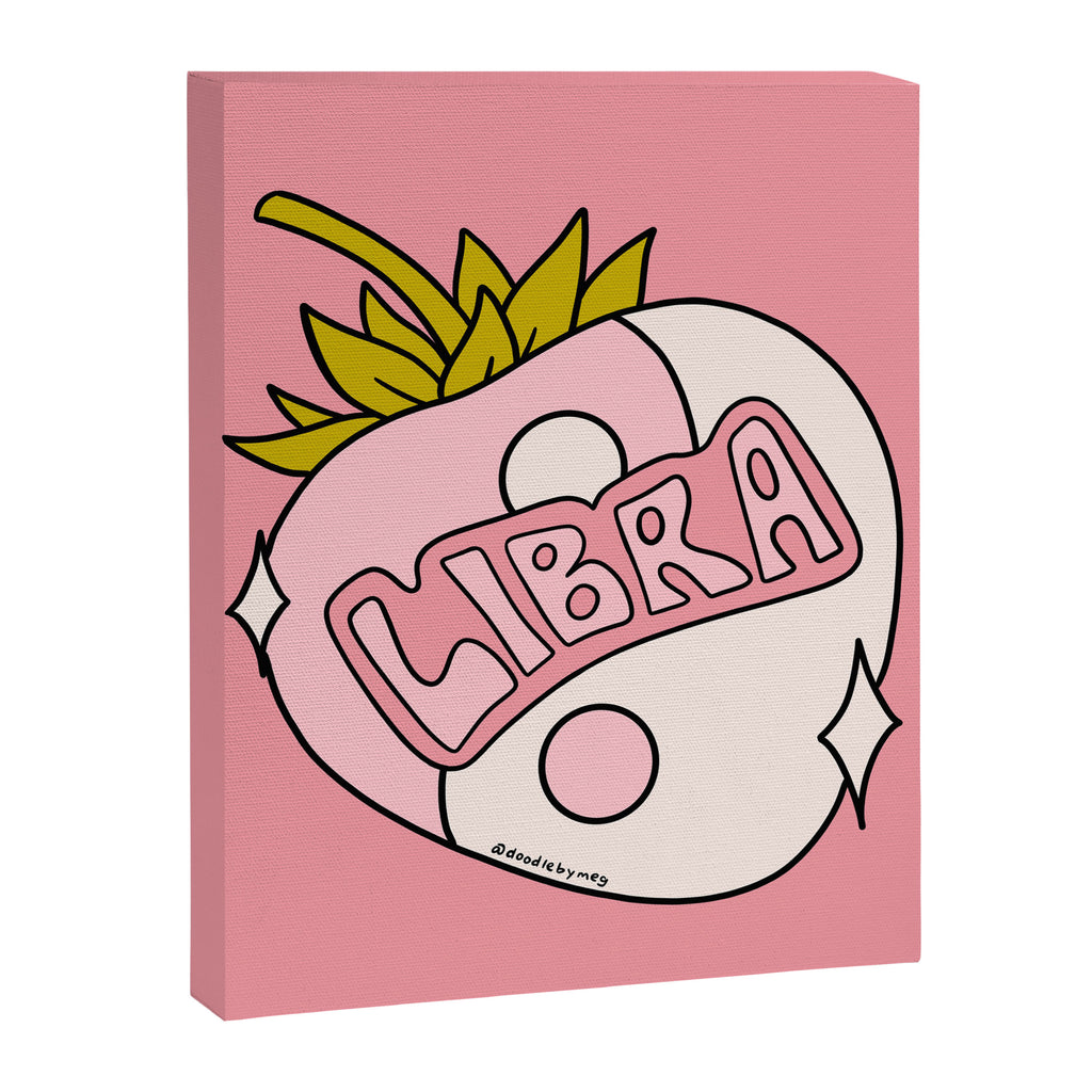 Libra Strawberry Canvas Print Gallery Image 8