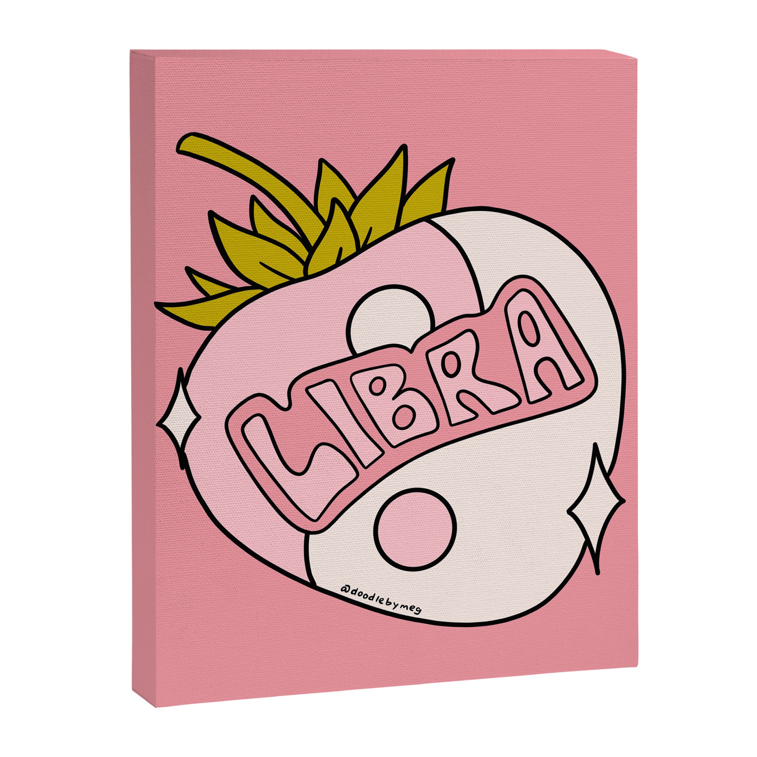 Libra Strawberry Canvas Print Gallery Image 8