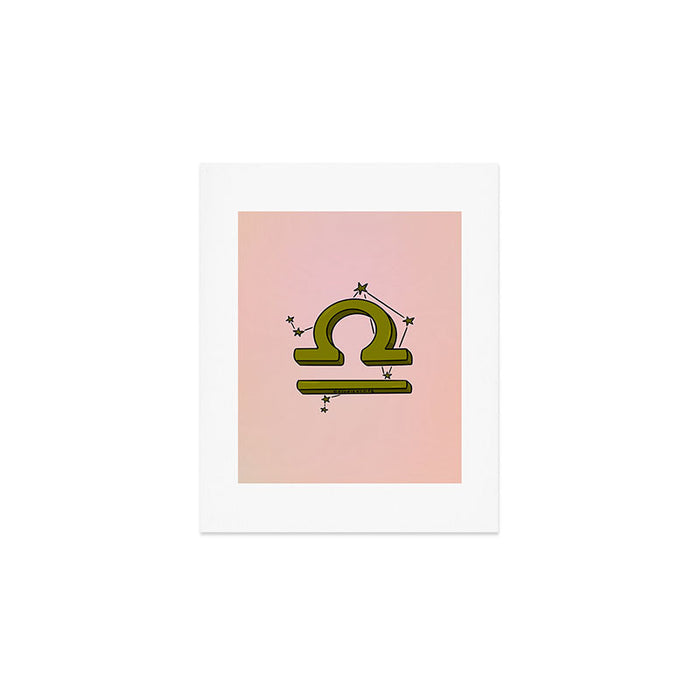 Libra Symbol Art Print Gallery Image 1