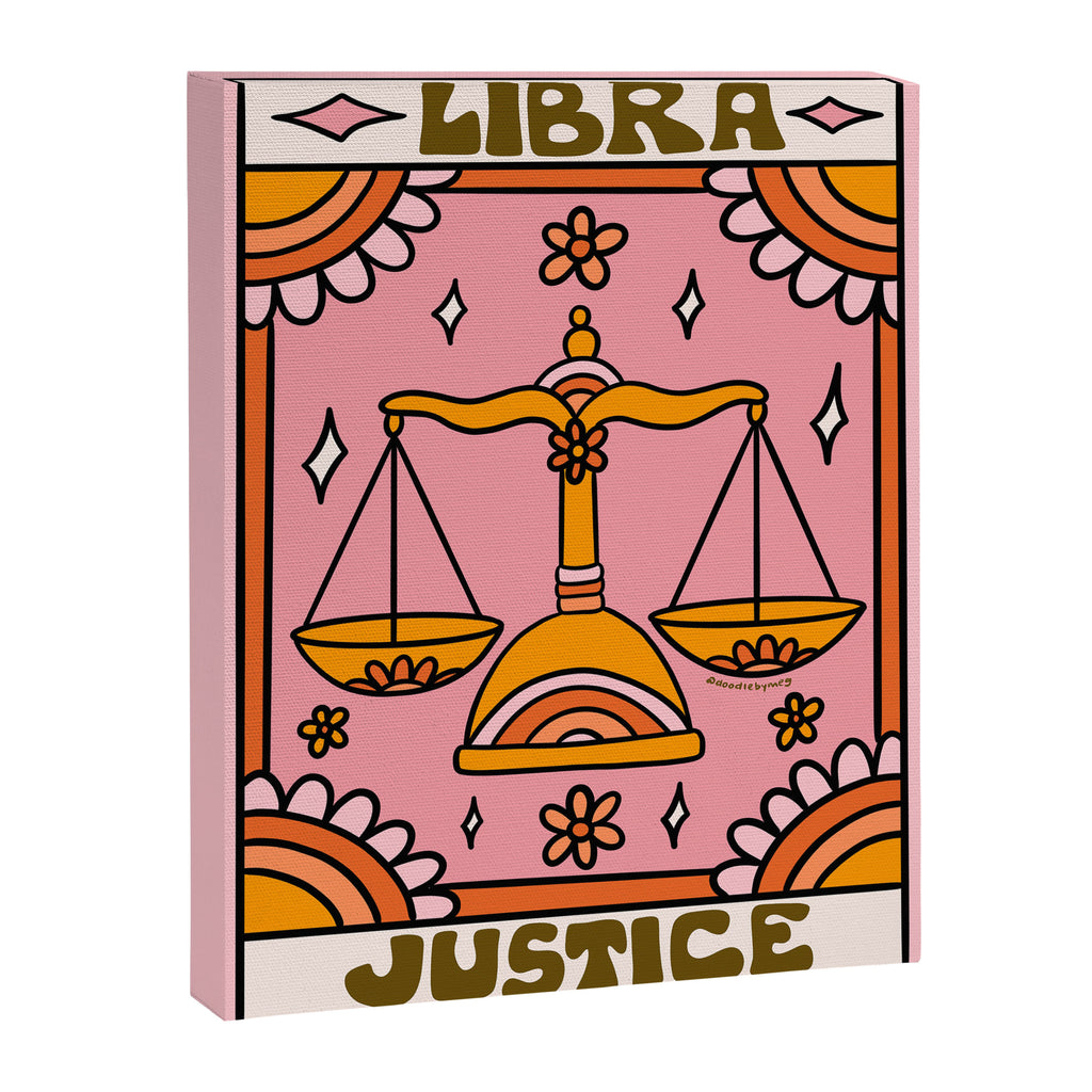 Libra Tarot Card Canvas Print Gallery Image 8