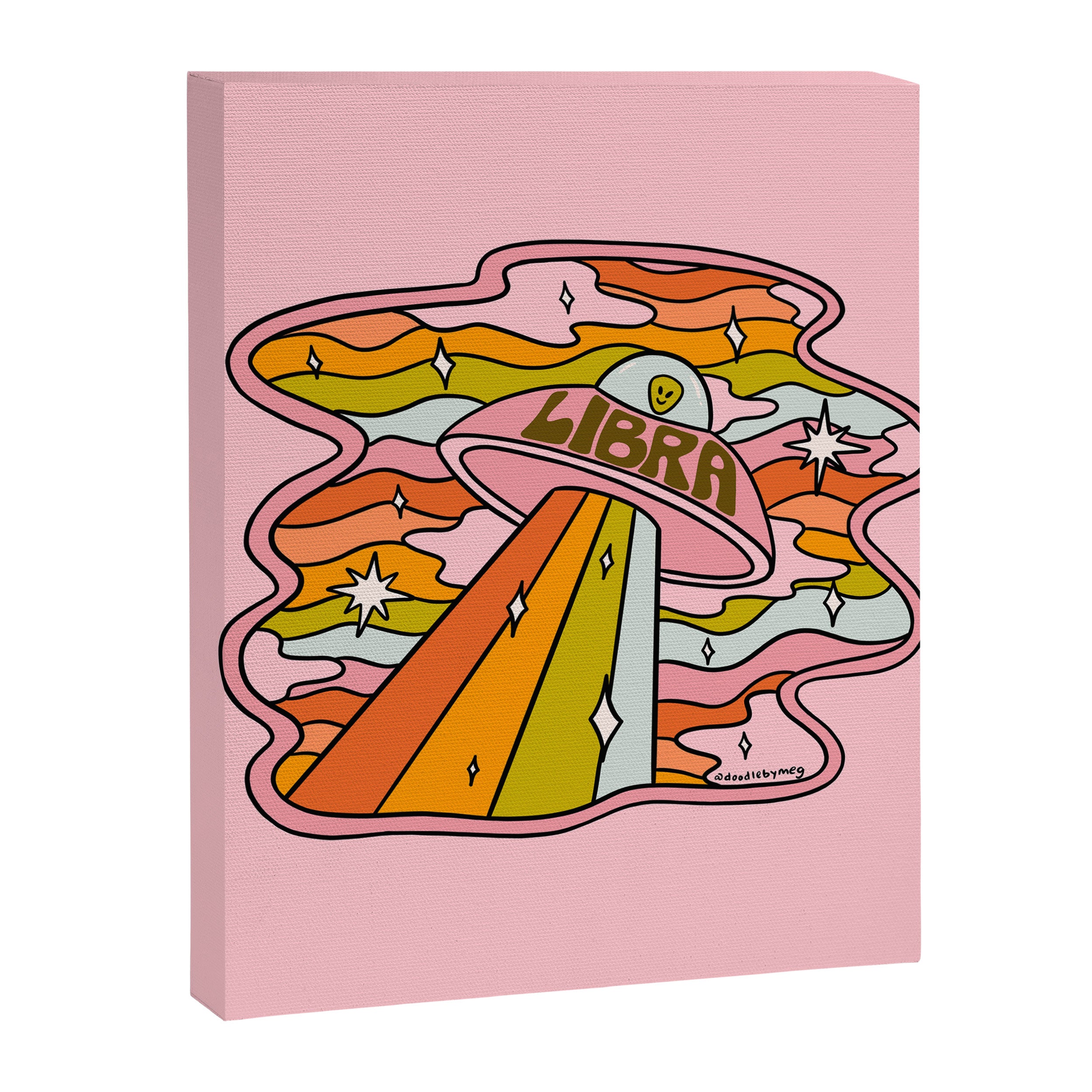 Libra UFO Canvas Print Gallery Image 8