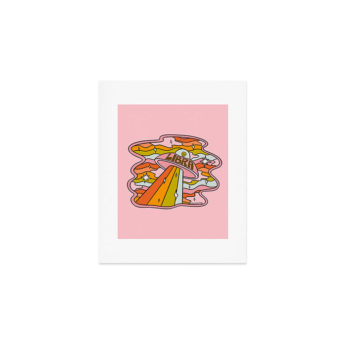 Libra UFO Art Print Gallery Image 1