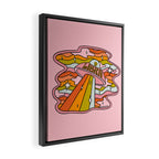 Libra UFO Framed Canvas Print Gallery Image 2