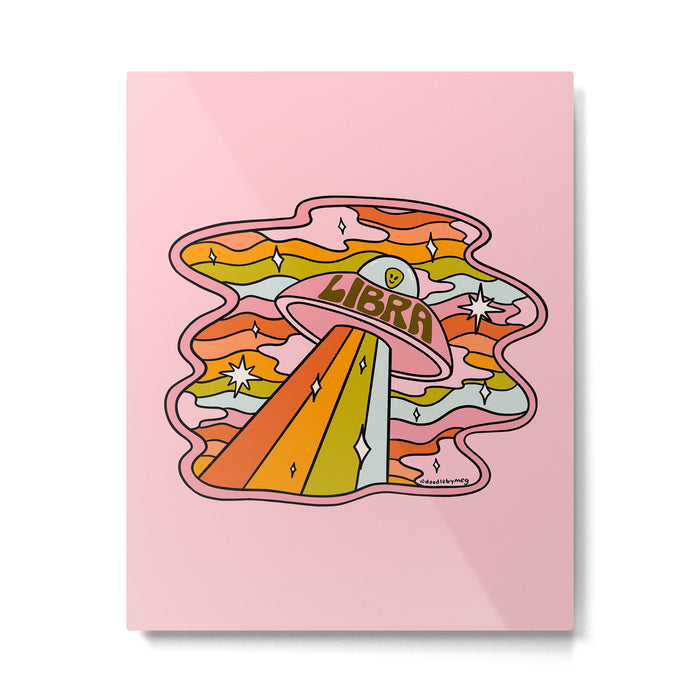 Libra UFO Metal Print Gallery Image 1