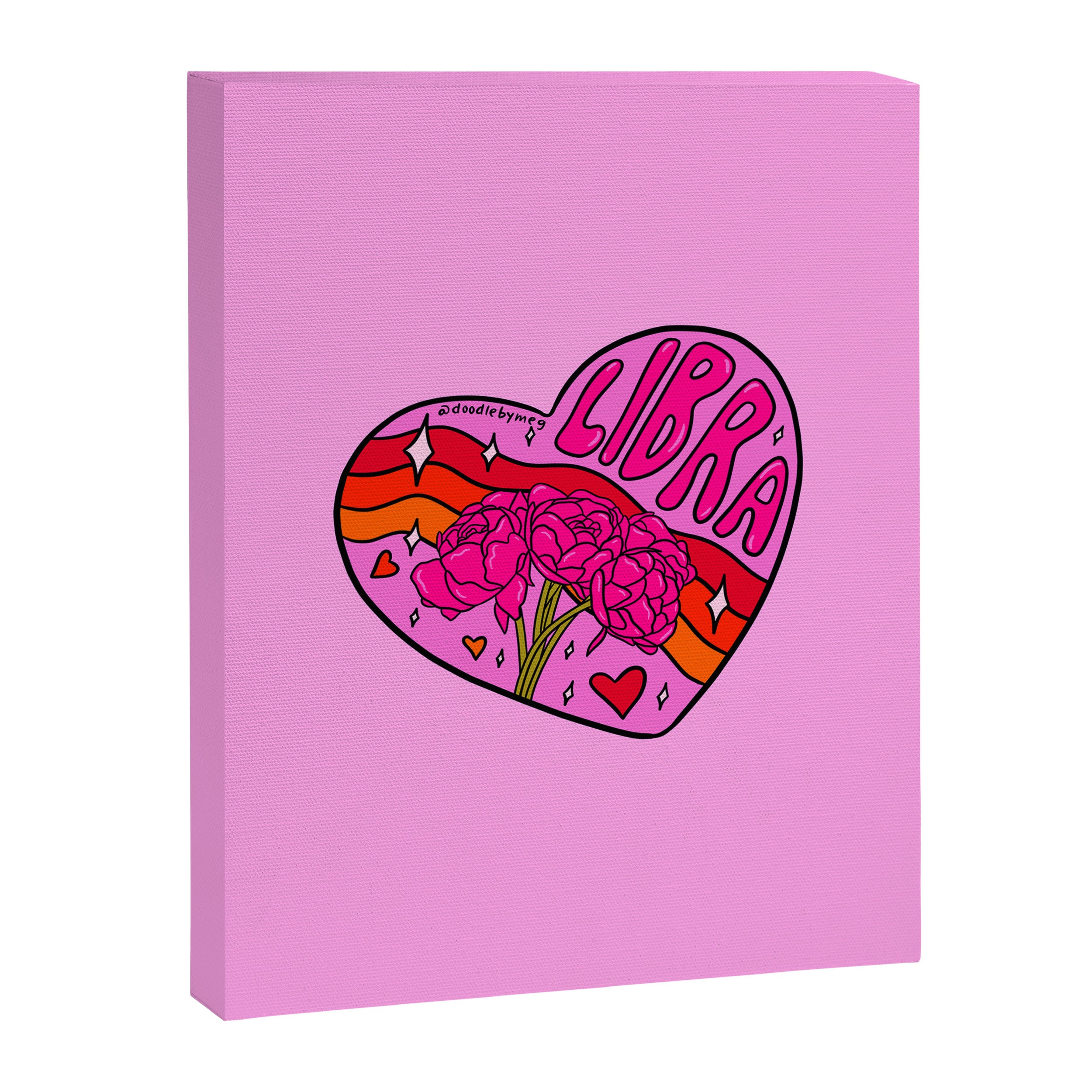 Libra Valentine Canvas Print Gallery Image 8