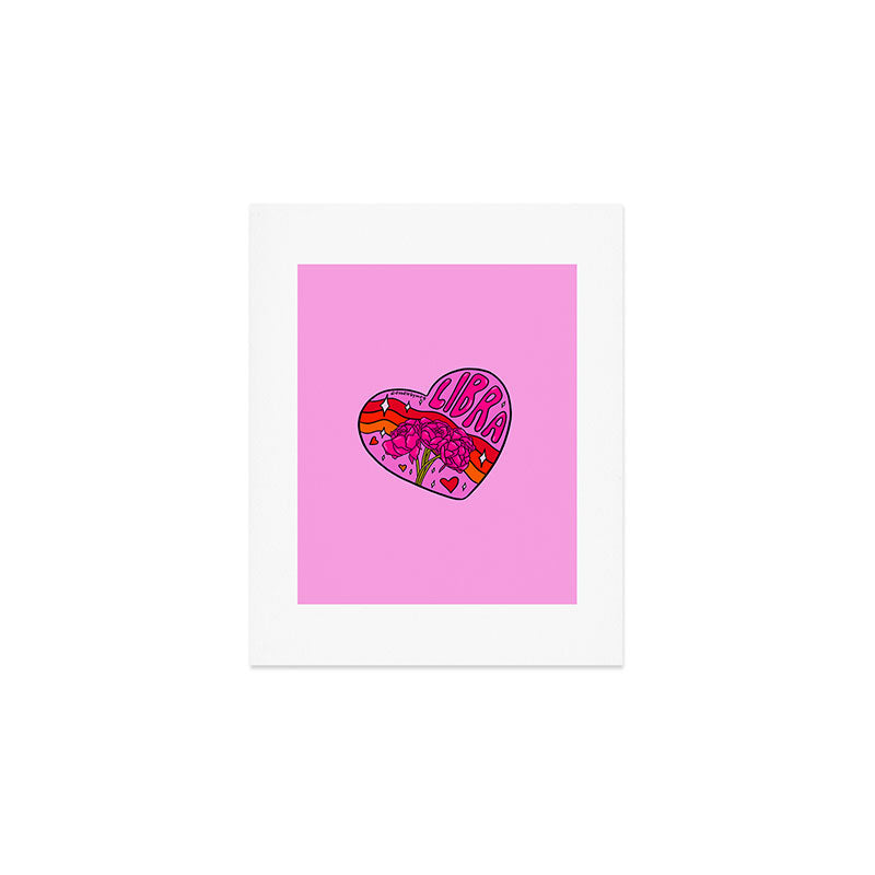Libra Valentine Art Print Gallery Image 1