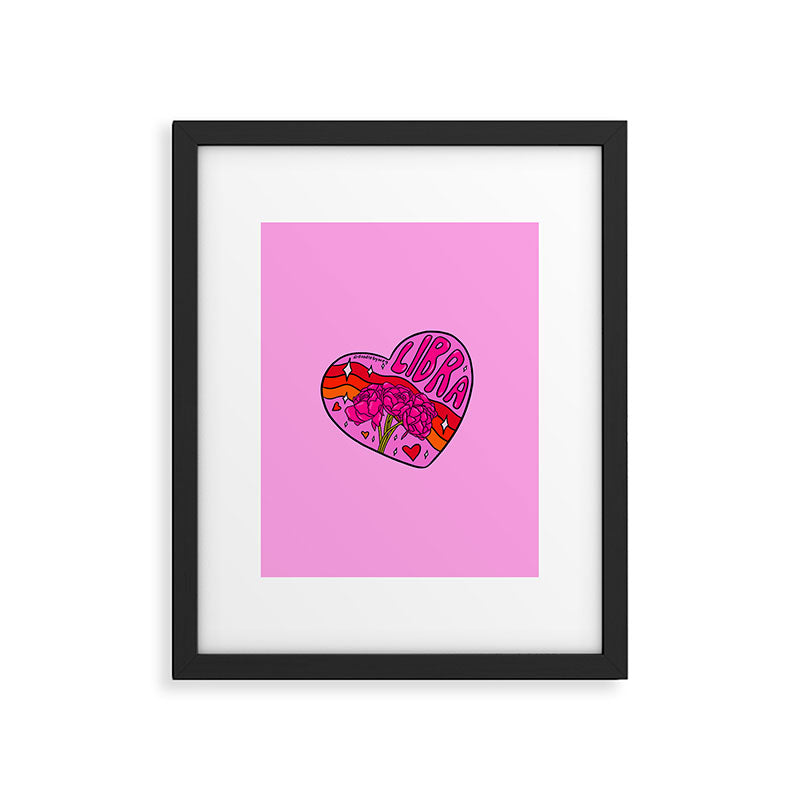 Libra Valentine Framed Art Print Gallery Image 6