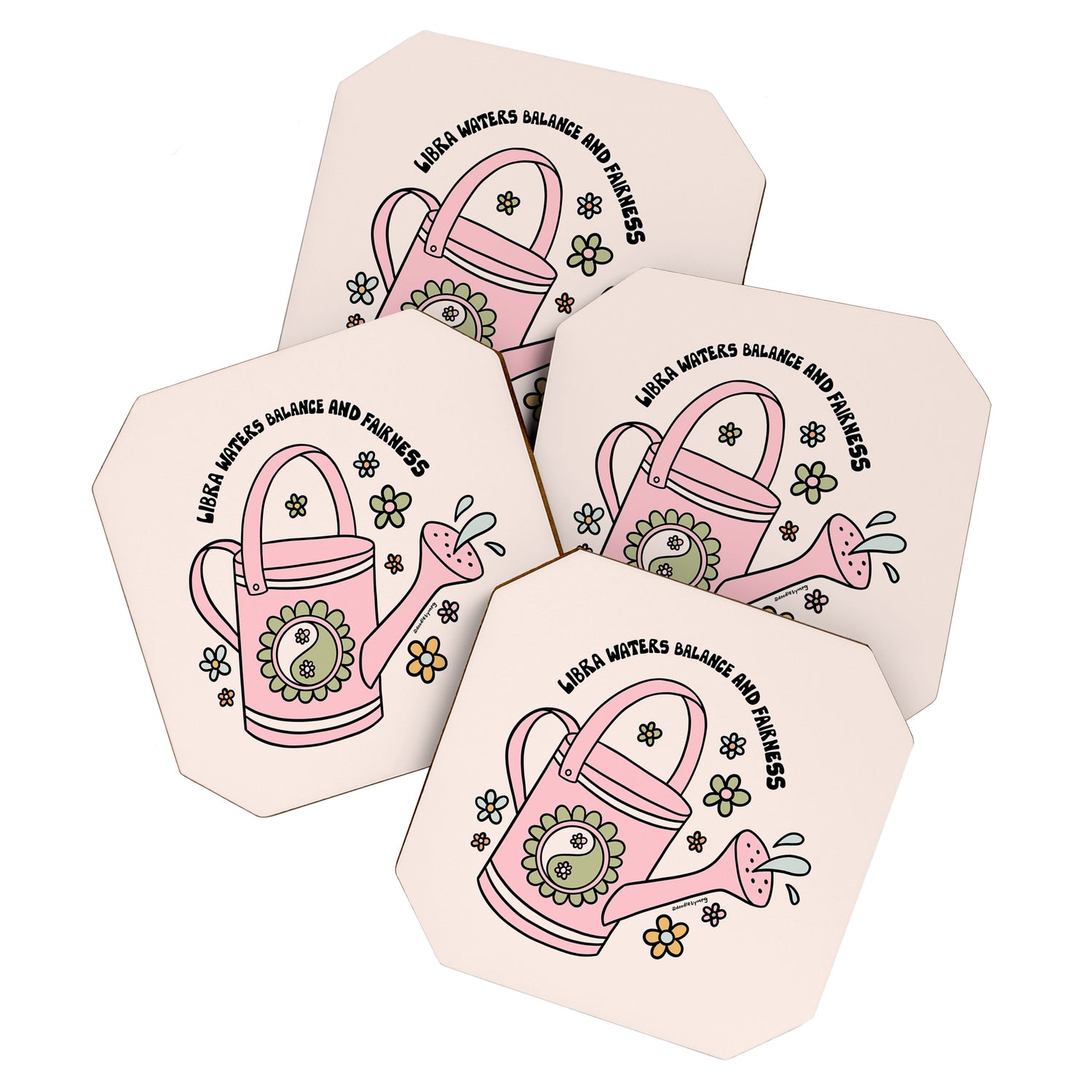 Libra Watering Can Coaster Gallery Image 1
