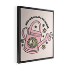 Libra Watering Can Framed Canvas Print Gallery Image 2