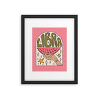 Libra Watermelon Framed Art Print Gallery Image 6