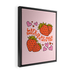 Life Is So Much Sweeter With You Framed Canvas Print Gallery Image 2
