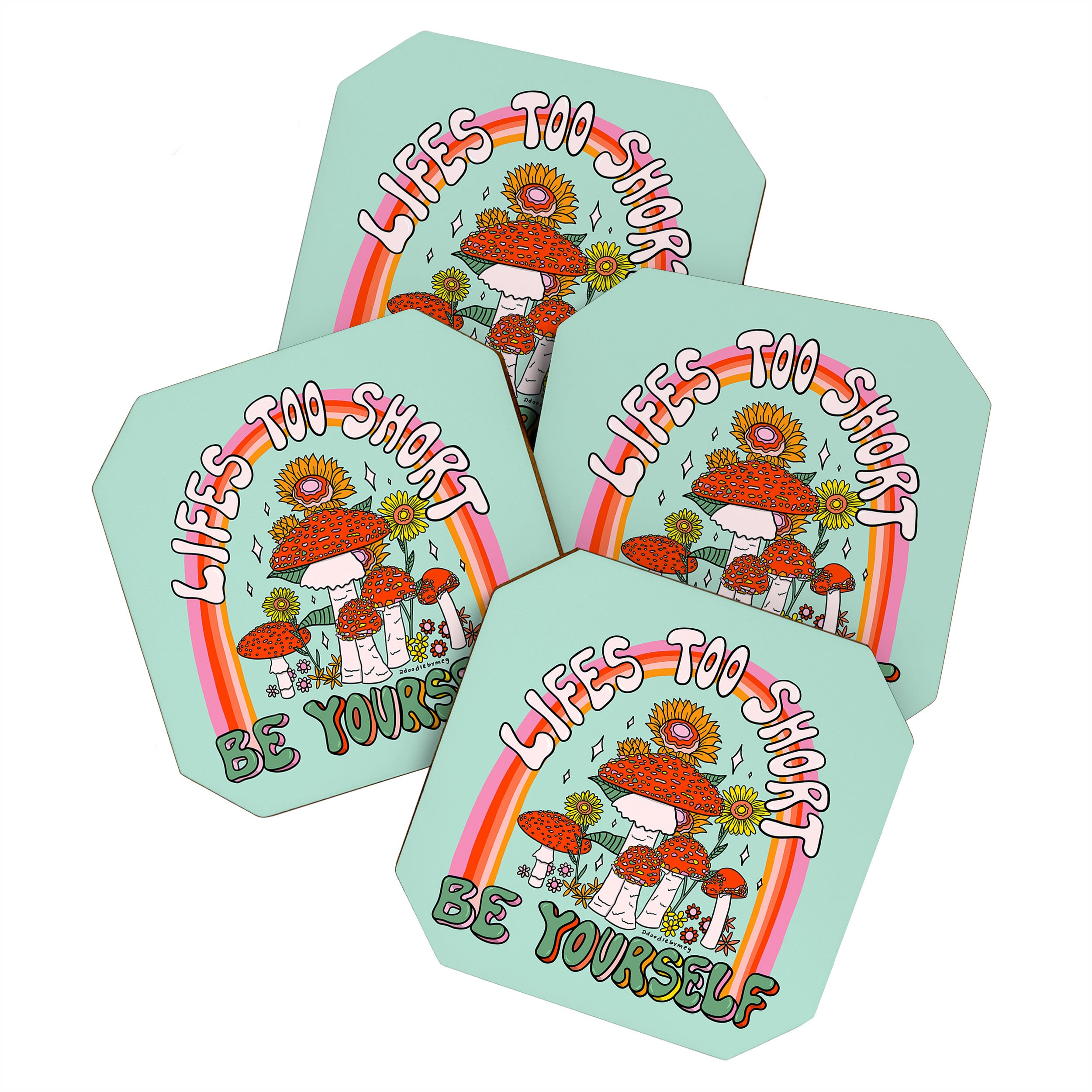 Lifes Too Short Coaster Gallery Image 1
