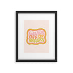 Lives Off Snacks Framed Art Print Gallery Image 6