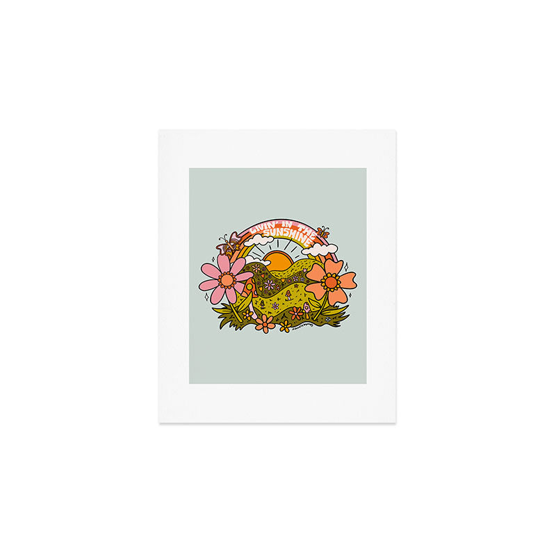 Livin' In the Sunshine Art Print Gallery Image 1