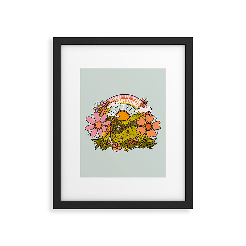 Livin' In the Sunshine Framed Art Print Gallery Image 6
