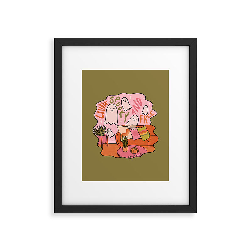 Livin' Spooky and Free Framed Art Print Gallery Image 6