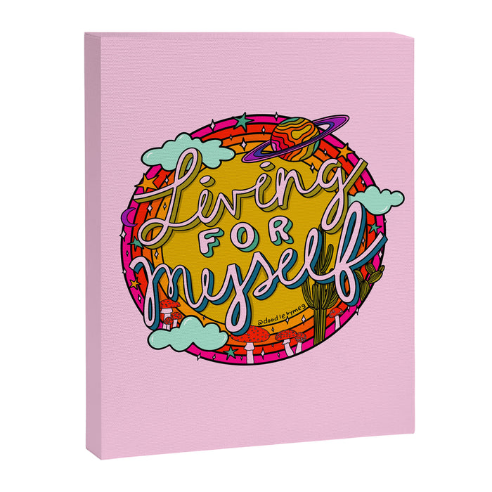 Living for Myself Canvas Print Gallery Image 1