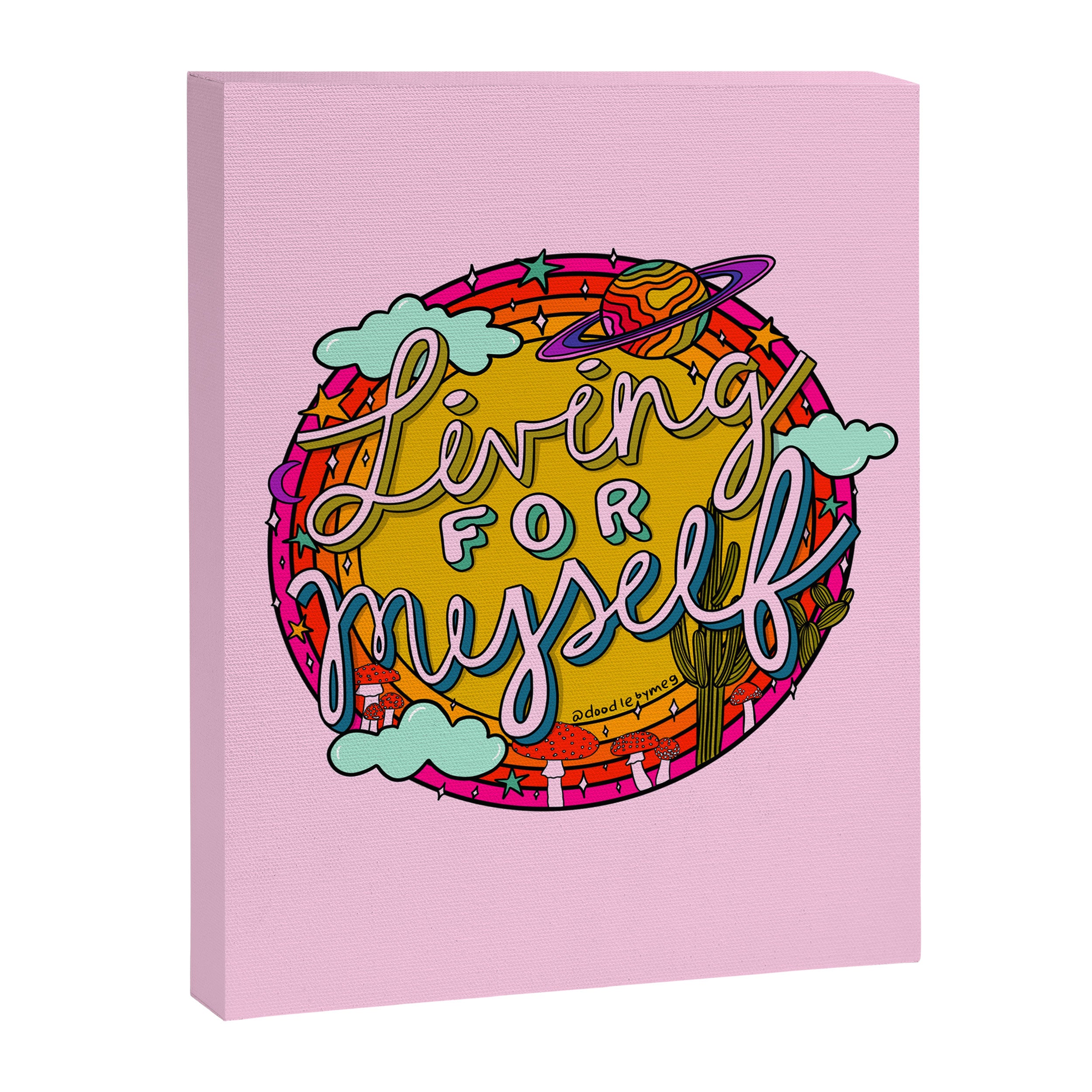 Living for Myself Canvas Print Gallery Image 8