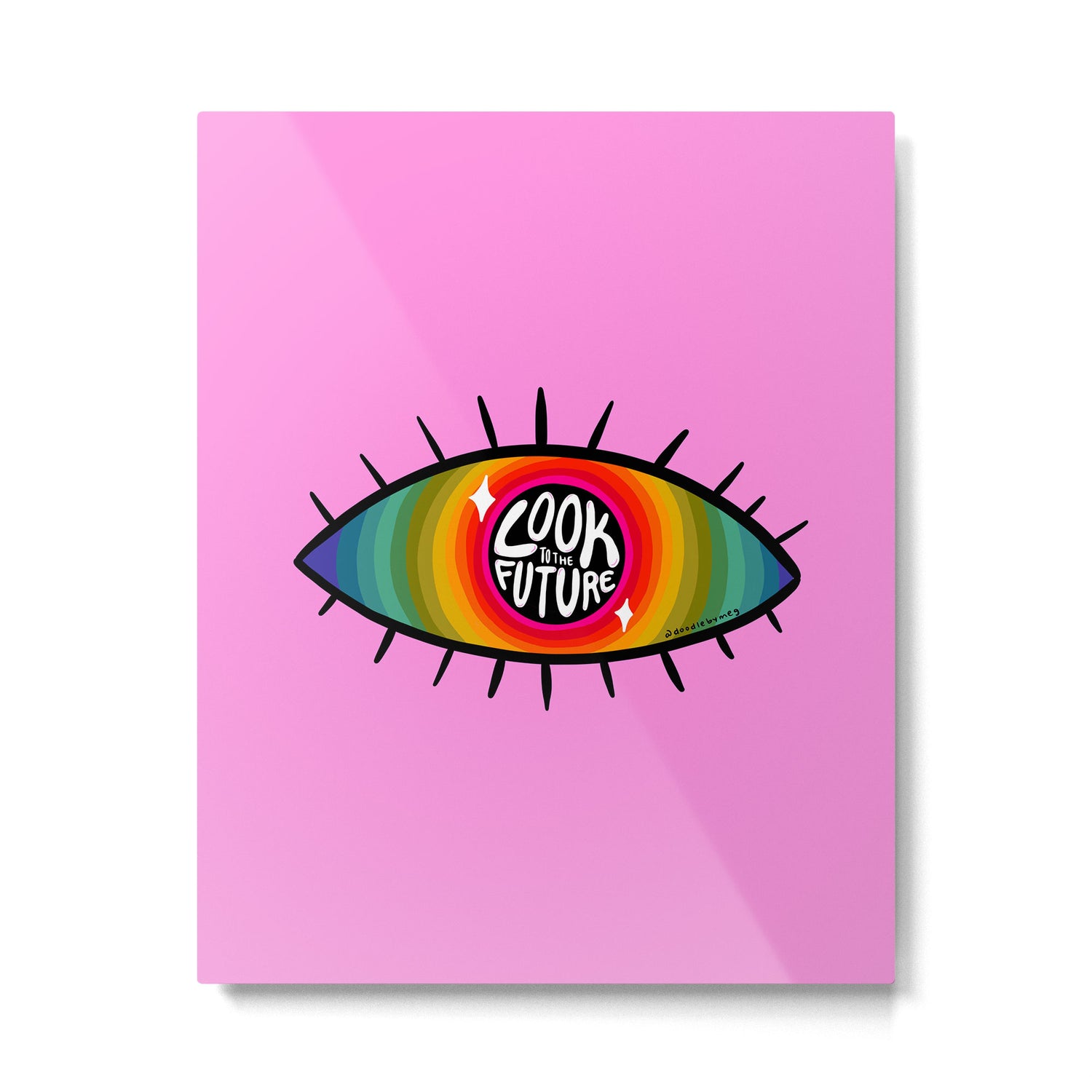 Look to the Future Metal Print Gallery Image 6
