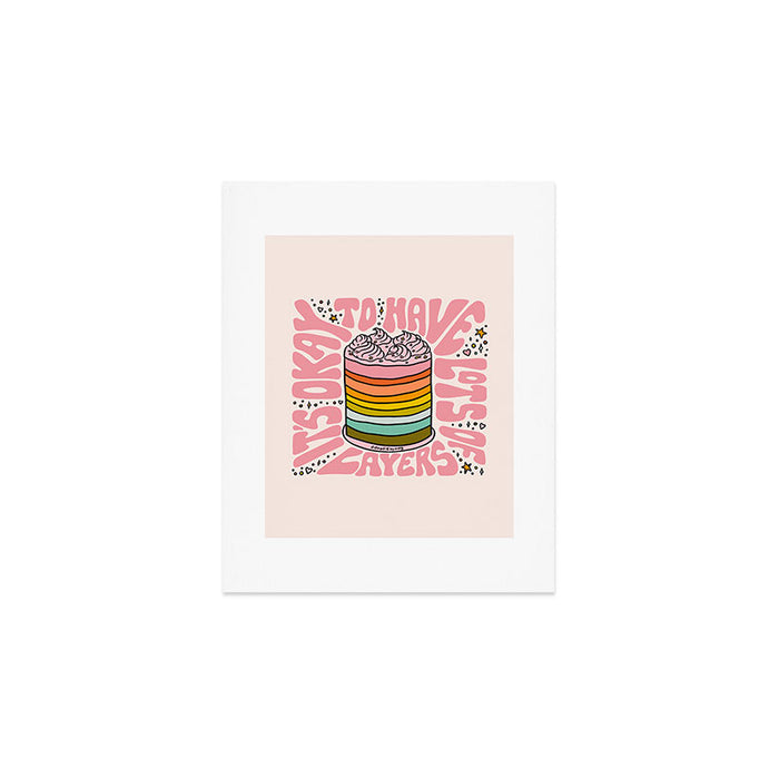Lots of Layers Art Print Gallery Image 1