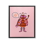 Love Bug Framed Canvas Print Gallery Image 8