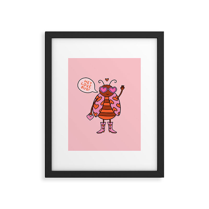 Love Bug Framed Art Print Gallery Image 6