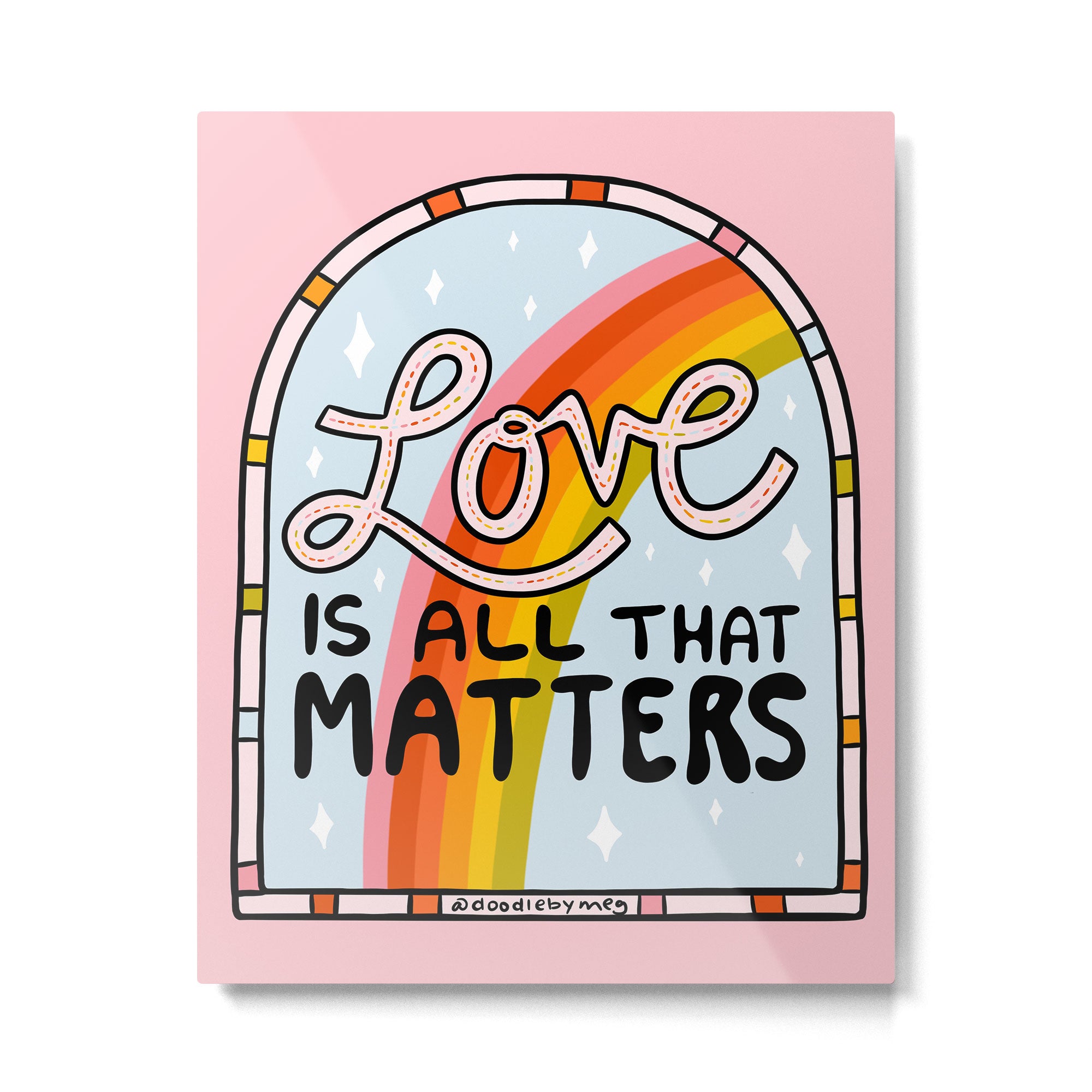 Love Is All That Matters Metal Print Gallery Image 6