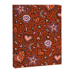 Love Witch Print in Red Canvas Print Gallery Image 8
