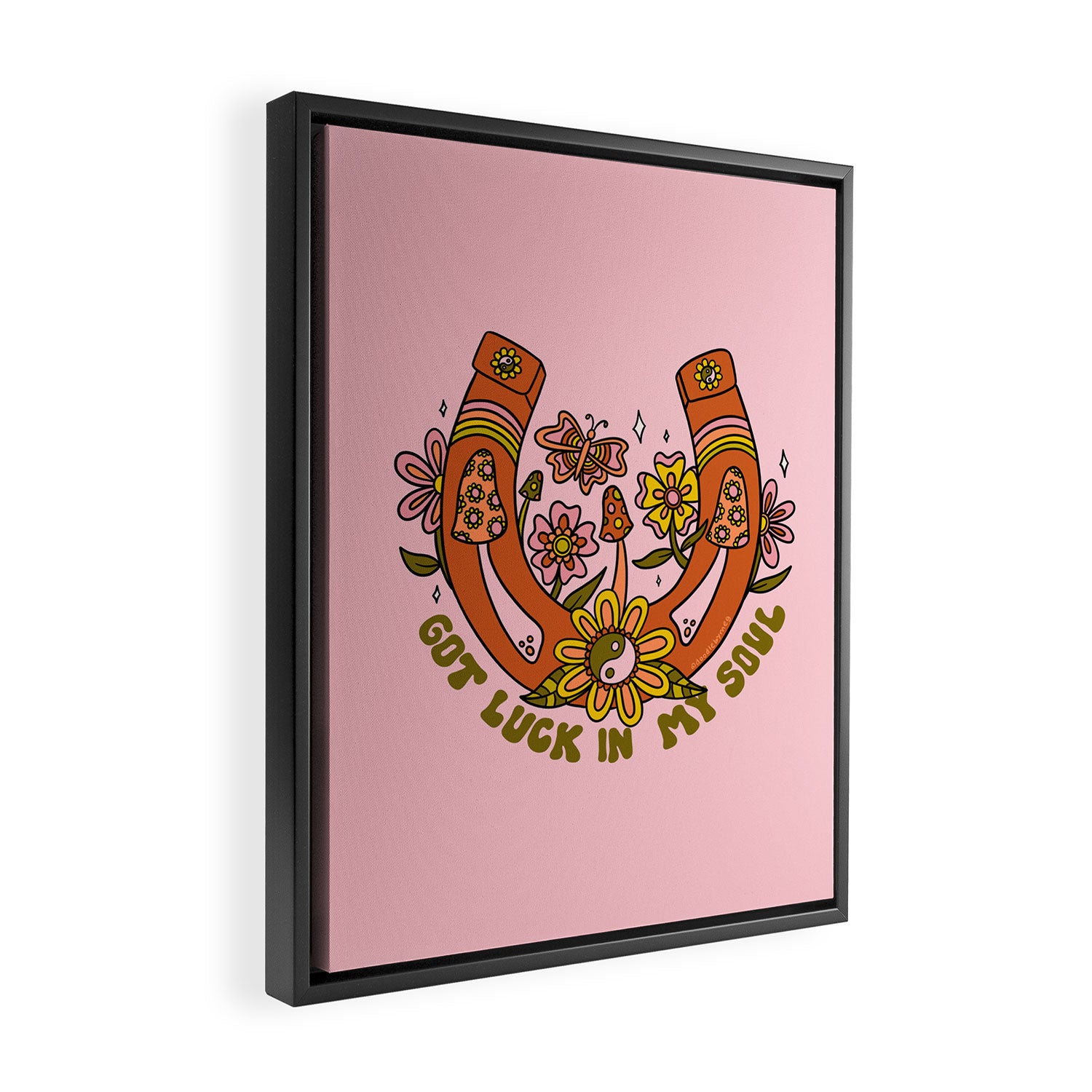 Luck In My Soul Framed Canvas Print Gallery Image 2