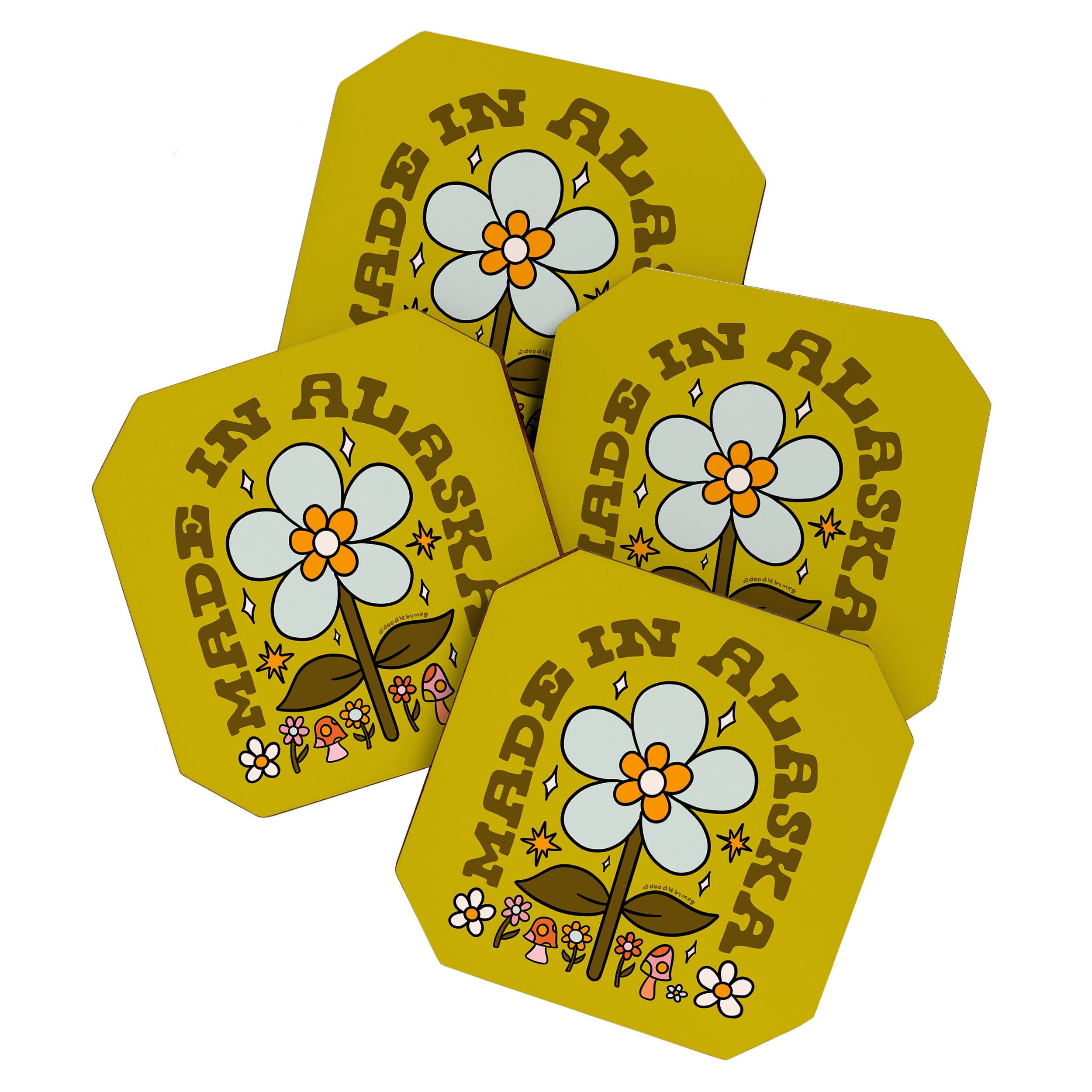 Made In Alaska Coaster Gallery Image 1