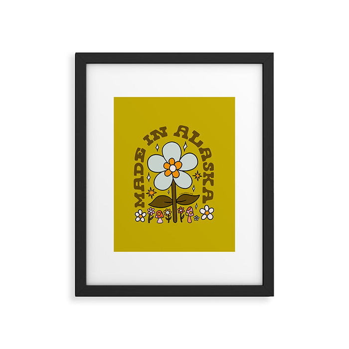 Made In Alaska Framed Art Print Gallery Image 1