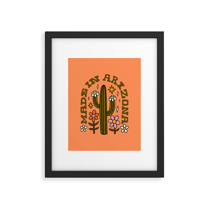 Made In Arizona Framed Art Print Gallery Image 1