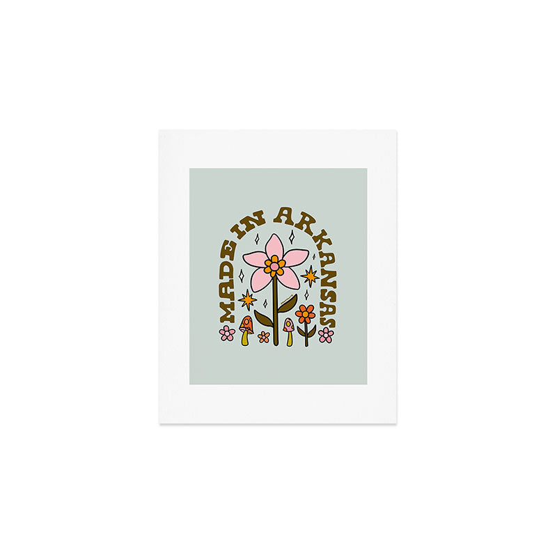 Made In Arkansas Art Print Gallery Image 1