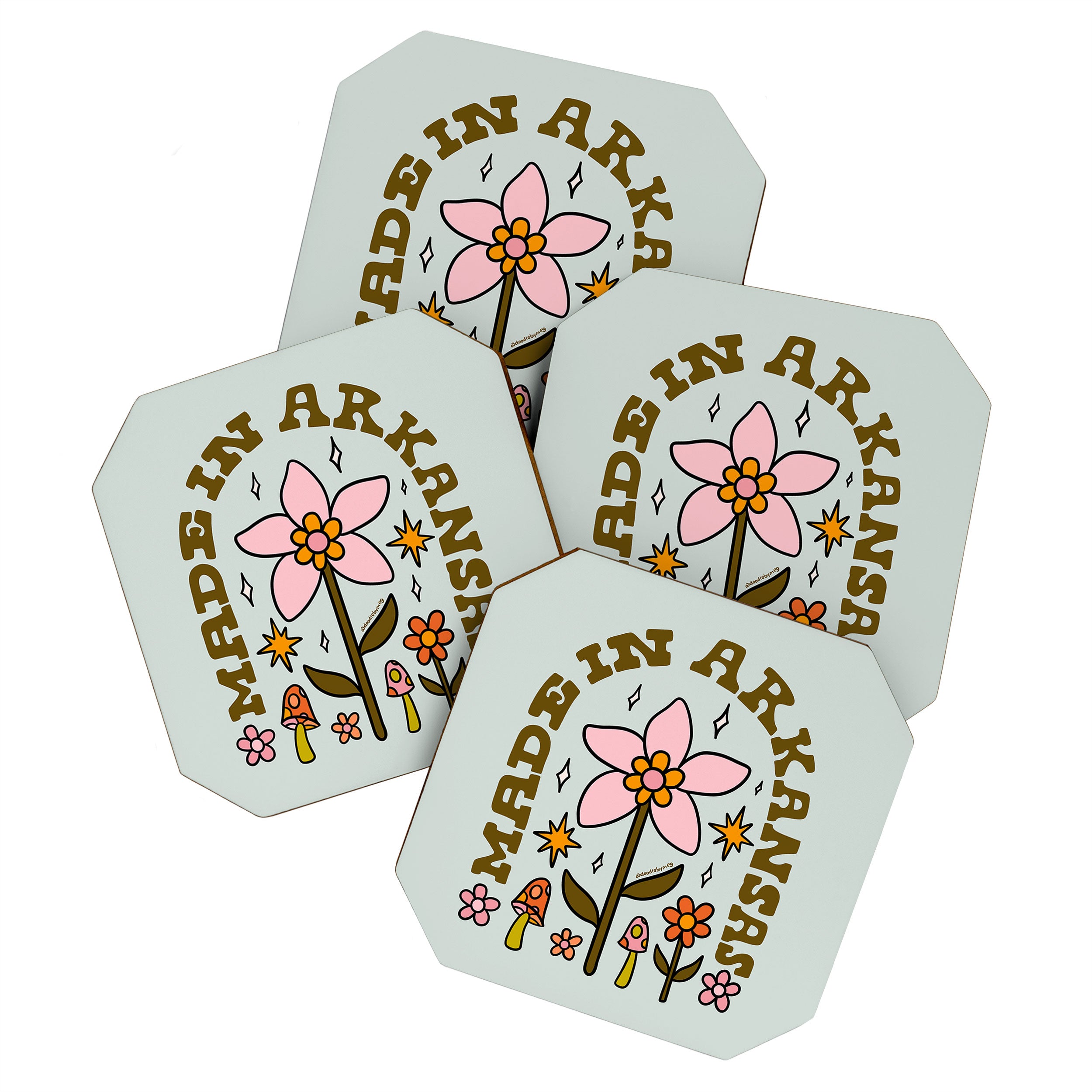 Made In Arkansas Coaster Gallery Image 1
