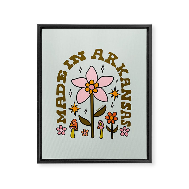Made In Arkansas Framed Canvas Print Gallery Image 8