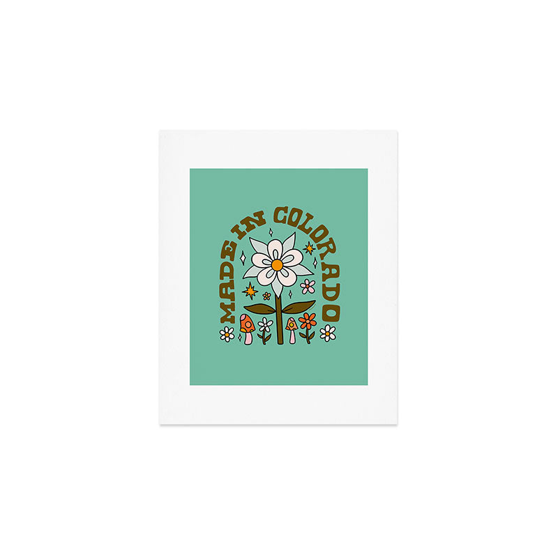 Made In Colorado Art Print Gallery Image 1