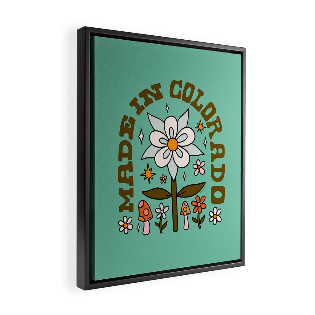 Made In Colorado Framed Canvas Print Gallery Image 2