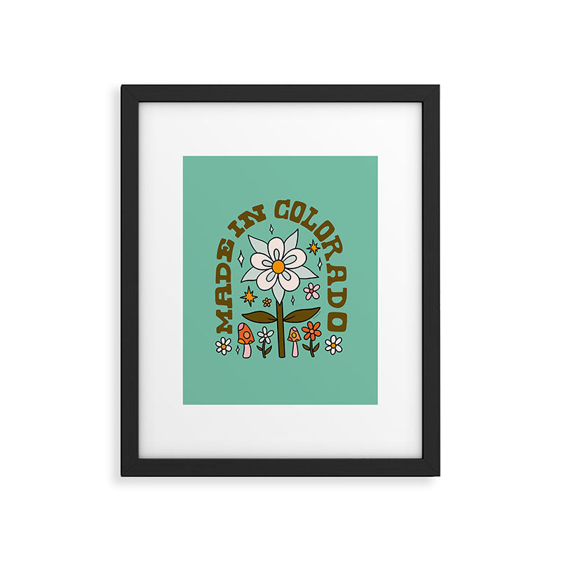 Made In Colorado Framed Art Print Gallery Image 6