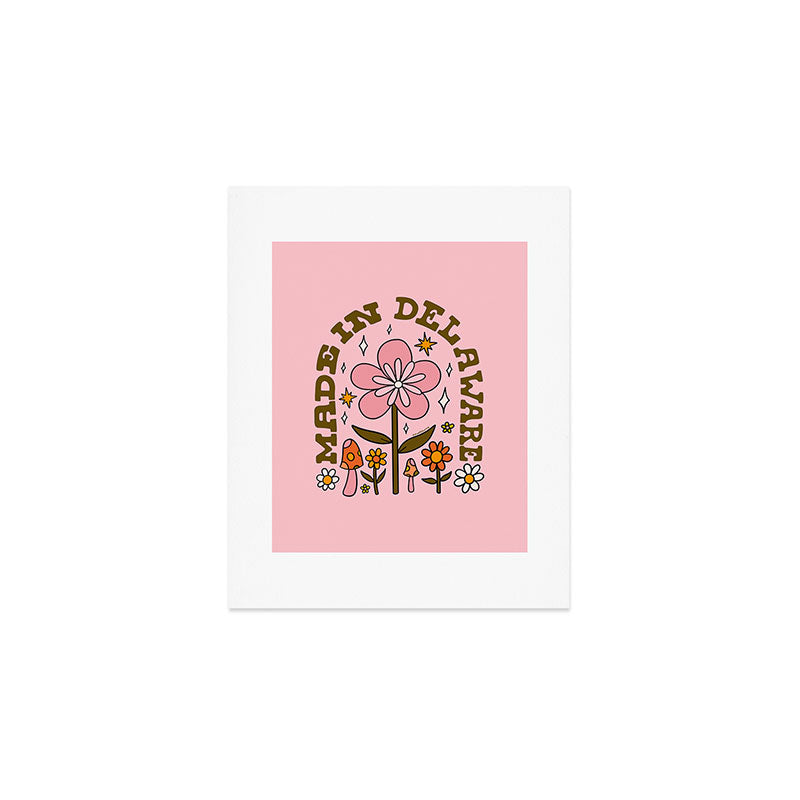 Made In Delaware Art Print Gallery Image 1