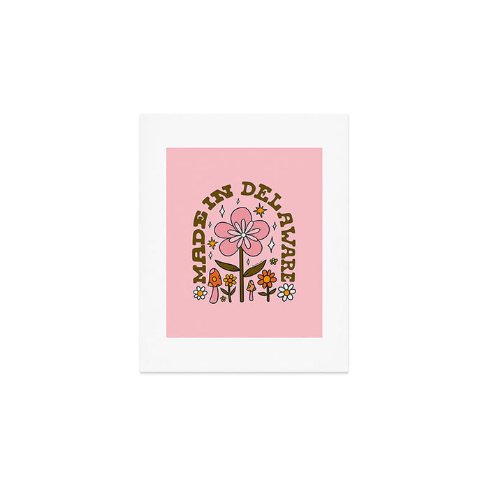 Made In Delaware Art Print Gallery Image 1